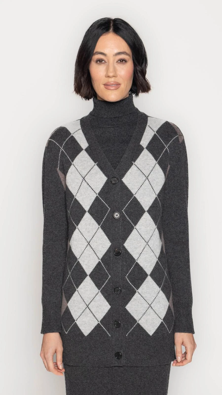 Argyle Cardigan