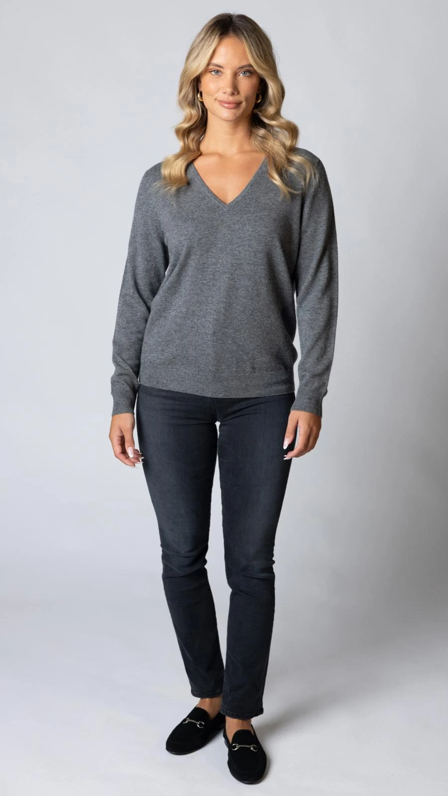 Black goat cashmere sale hot sale
