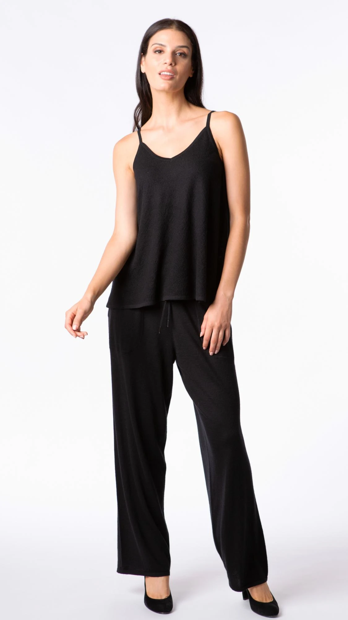 Cashmere sleeveless top clearance
