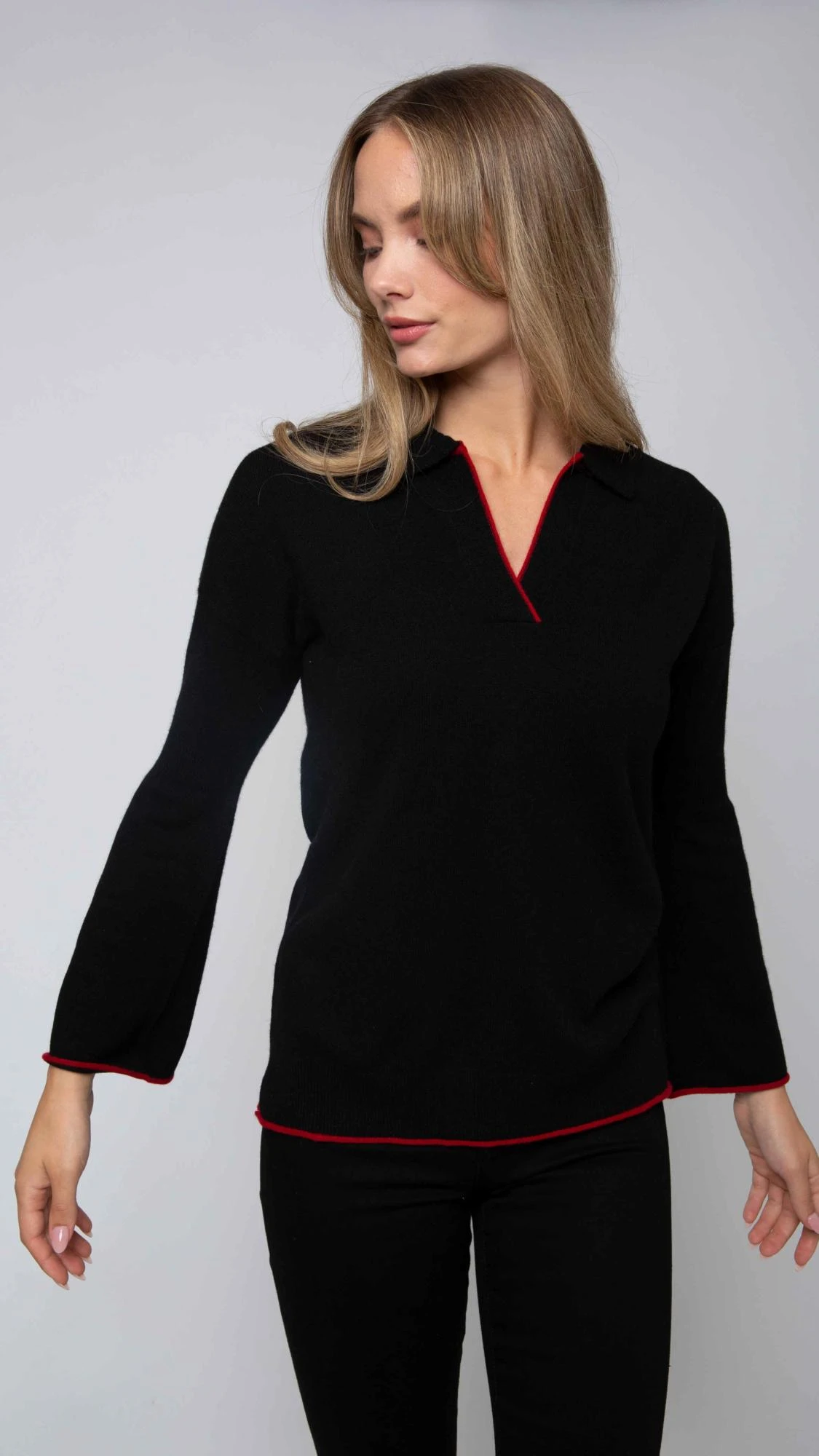 Black polo neck hotsell